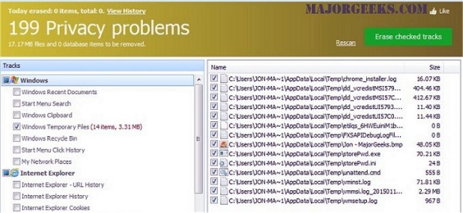 Cómo limpiar correctamente tu historial de navegación 3 6475 glary%20tracks%20eraser